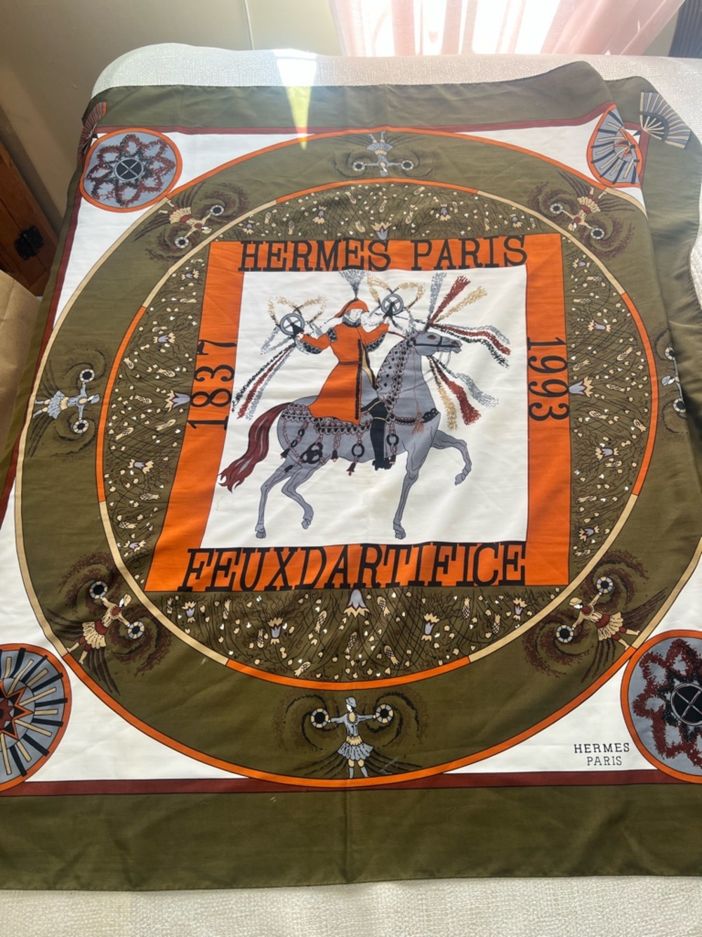 Hermes fashion scarf